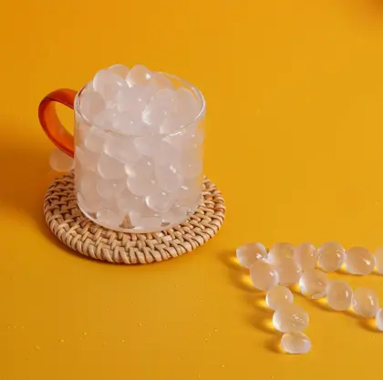 yummy lemon Jelly ball tea