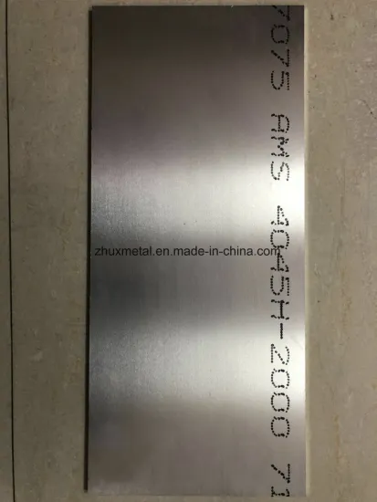 7075 Aluminum Aerospace and Transportation Sheet