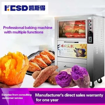 Electric Oven for Baking Commercial 3500 W Desktop Roasted Sweet Potato Machine Roasted Corn Potato Sweet Potato Electric Oven
