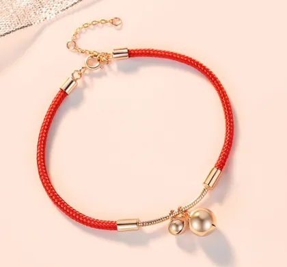 Forever Star Lucky Bell 925 Silver Bracelet