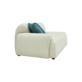 2022 Sofá de couro de luxo leve Móveis de sofá de design de design moderno para o escritório de hotéis em casa