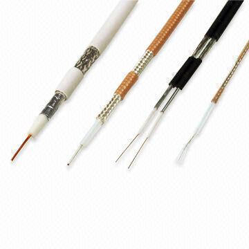 Coaxial Cable with 32 to 10AWG Conductor and 300V Rated Voltage, Suitable for Electronic Devices