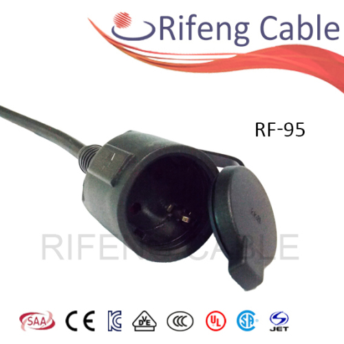 RF-95 Europe plug with power cable new style