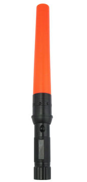 Aluminum Red 250 Lumen Led Traffic Baton Powered By Aaa Battery
