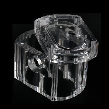 Customized Acrylic CNC Machining and High Polished Frosted CNC Lathe Hub Services