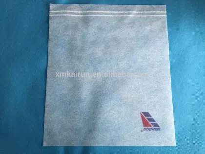 Non-woven Airlines Disposable Headrest Cover, Printed Headrest Cover