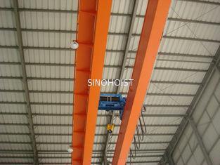 Industrial Double Girder Overhead Traveling Crane Big Span