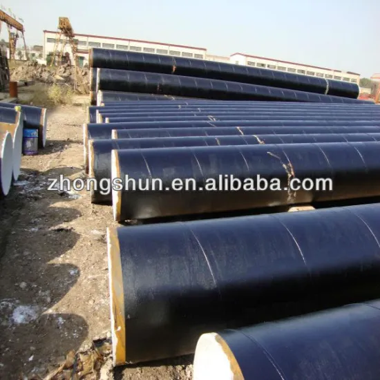 SSAW-API 5L X42 steel pipe with 2PE coating