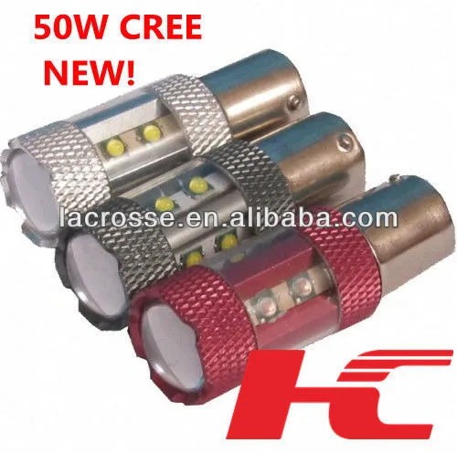 New Design power led car bulb 50w 1156
