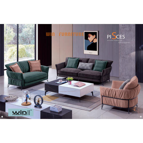 Simple Modern Technology Fabric Sofa Small Apartment