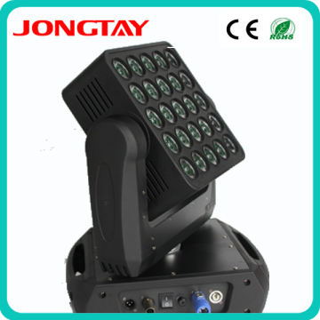 New, 25PCS 12W CREE High Power 4-in-1RGBW LED Beam Matrix Moving Head