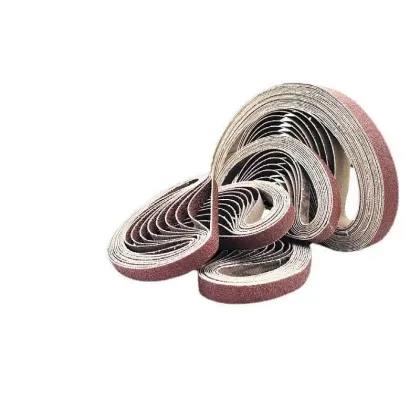 3M Aluminum Oxide Sanding Belts for Wood, Marble, and Metal