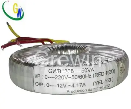 Power Supply Isolation Core Toroidal Transformer Lighting