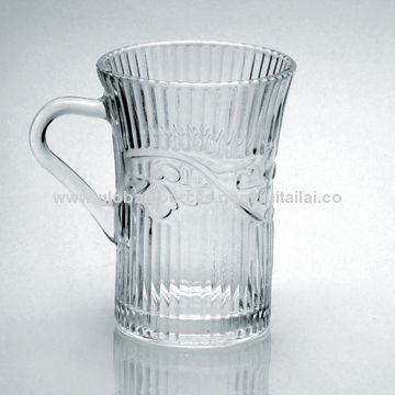 Hot sale clear glass mugs