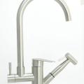 Modern Black Stainless Steel Sink Faucet Sprayer Pull Out Kitchen Taps