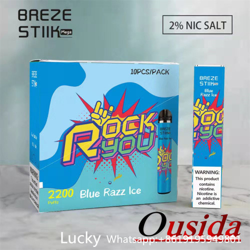 Puffs Disposable Pods Ousida Vapes Breze stiik Mega