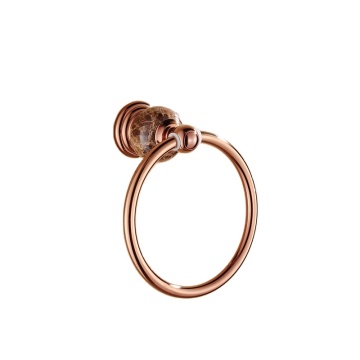 HONGDEC Stainless Steel Rose Gold Bathroom Towel Holder