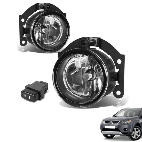 Waterproof Fog Lamp for 2007-2014 Mitsubishi Outlander Bumper - Left and Right Bulbs