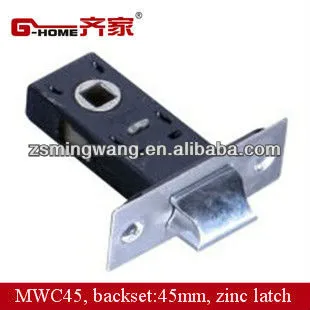 passage door latch lock motise lock latch 45mm backset
