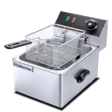 1-Tank & 1-Basket Commercial Small Deep Fryer Luxury Electric Fryer in Guangzhou