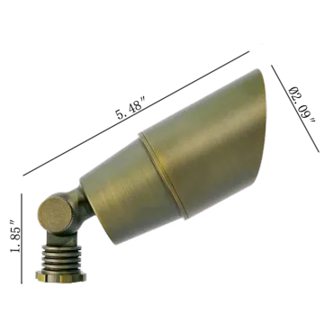 Landscape Accent Spot Brass Waterproof Light Outdoor lighting