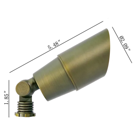 Landscape Accent Spot Brass Waterproof Light Outdoor lighting