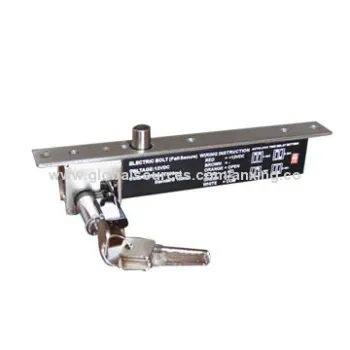 Electric Bolt Lock with Time Delay Function, Adjustable 0, 3, 6, 9 Seconds, 12V DC VoltageNew