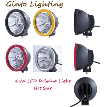 led work light 45W 7" 12v led work light headlight driving light USA NEW