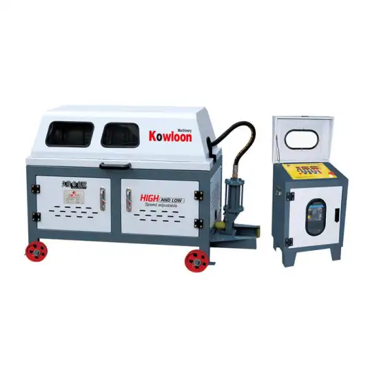 CNC hydraulic steel bar straightening and cutting machine small mini straightening machine