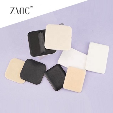 Black Nude Color Powder Puff Makeup Tool - Super Soft Square Makeup Accessory