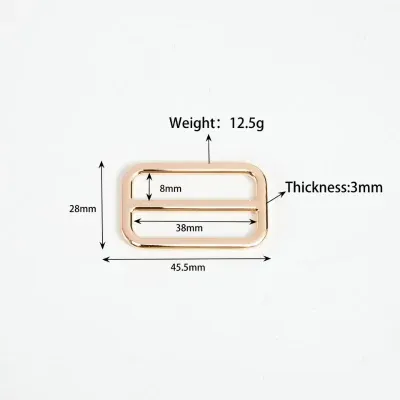 Triglide Buckle 25mm Adjustable Metal Slider for Handbag