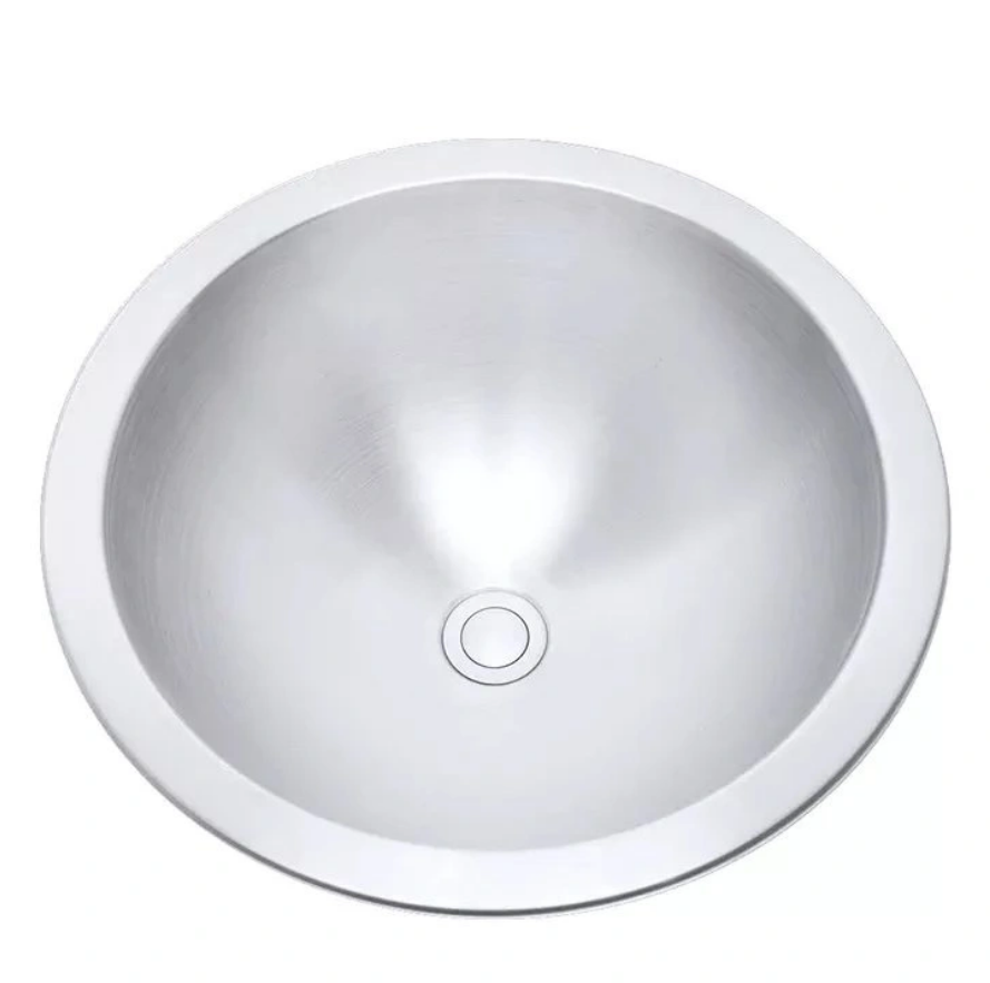 Rustfrit stål RV Kitchen Round Sink