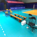 Pisos esportivos de voleibol de PVC para instalações esportivas