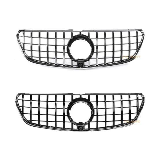 W447 Panamericana GT Style Front Bumper Grille for Mercedes-Benz V-Class/V250 MPV (2016-2019)
