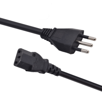 3 Pin C13 AC Power Cable for Laptop Adapter, 10A 1.5M 3M, Italy IMQ 3 Prong Power Cord for Computer