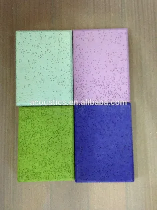 High quality sound proofing acoustics hospital Fiber Ceiling Tiles
