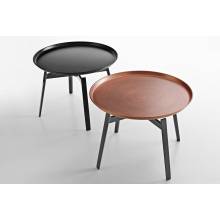 Minimalist Metal Replica Husk Around Coffee Side Table