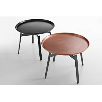 Minimalist Metal Replica Husk Around Coffee Side Table