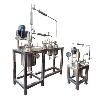 Stainless Steel 10L Vacuum Distillation Dean Stark Receiving Tank High Pressure Reactor