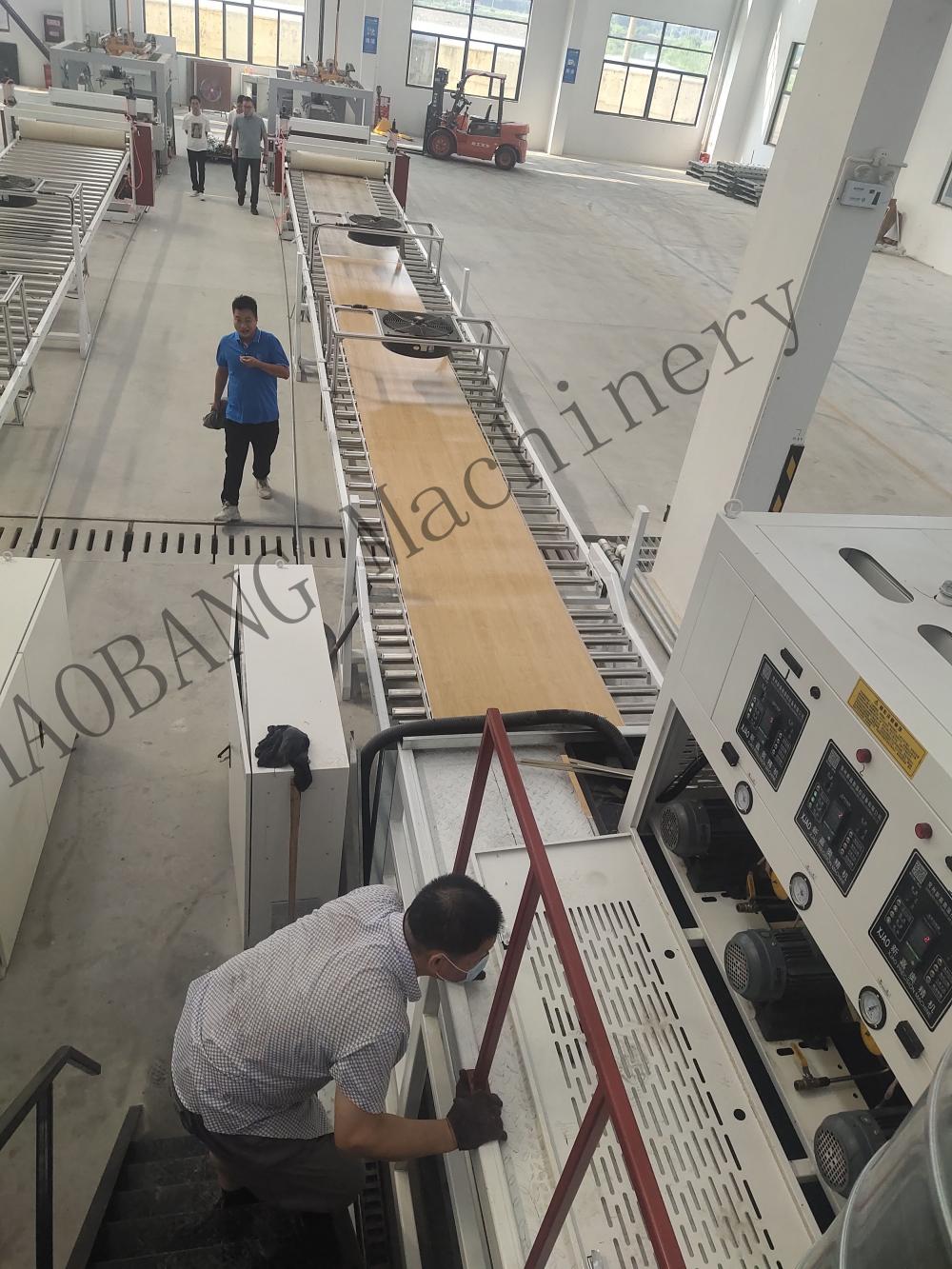 Spc Flooring Production