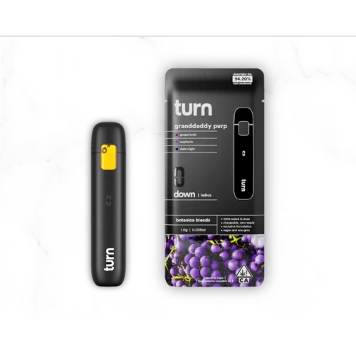 Turn 1ML Indica Berry Dreamy Disposable Vape Pen