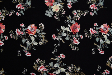 Wholesale Wild Flower Pattern Printed Fabrics