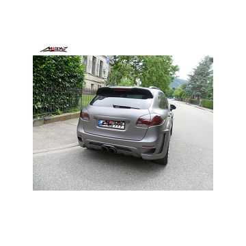 High quality Body kit for Porsche Cayenne 958 body kit for Cayenne 958 HM HNG Style wide body middle muffler 2011-2014 Year