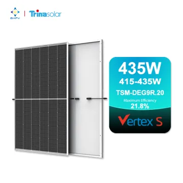 Trina Solar Panels: 415W to 435W Dual Glass Monocrystalline PV Modules