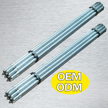 Custom Size Hot-Dip Galvanized Steel Earth Electrode for Construction - 2024 New Arrival