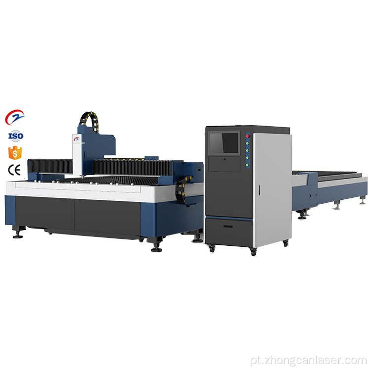 Máquina de corte a laser de fibra CNC de 2kW