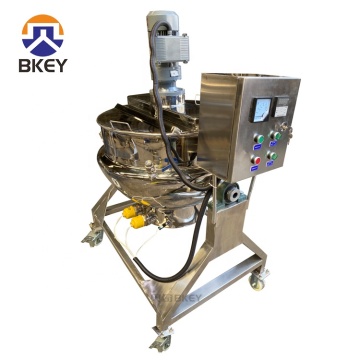 Stainless Steel Double Layer Jacketed Kettle for Jam Cooking