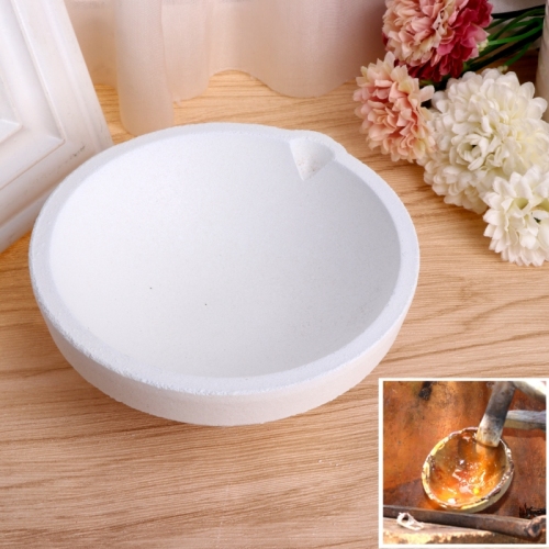 100 250 500 750 1000 1500 Grams Quartz Bowl Jewelry Equipment Crucible For Melting Gold Silver Platinum gai