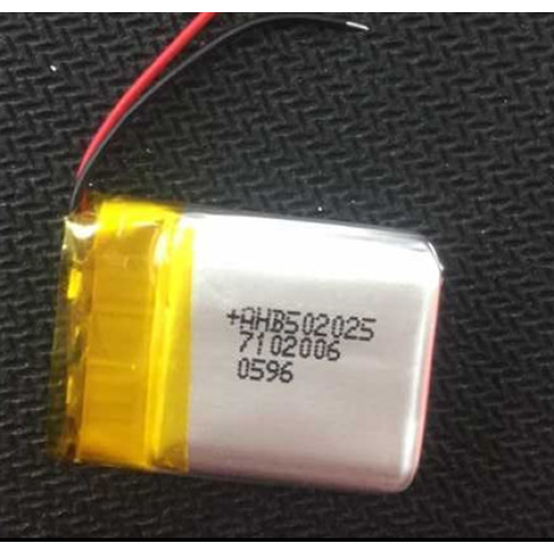 3.7v 200mAh Lipo Battery For Dash Cam (LP2X2T5)