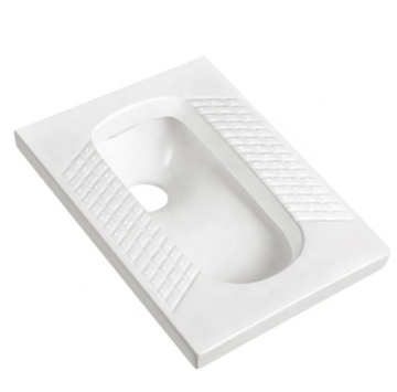 Hochwertige Keramik-Toilette und hockende Pan-Boden-Installation